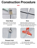(280ml)tile Reform Glue Tiles Gap Filler Agent | Waterproof Grout Sealant Adhesive Adhesive