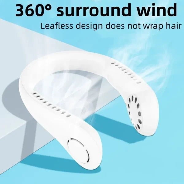Portable Rechargeable Neck Fan