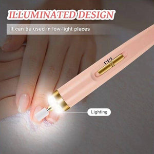 5 In 1 Professional Manicure Nail | Salon Nail Finishing Touch | Nail Grinding, Burnishing Machine | Full Manicure And Pedicure Tool – Random Color