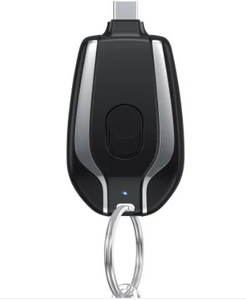Keychain power bank | Keychain Portable Charger, Mini Power Emergency Pod (random color)