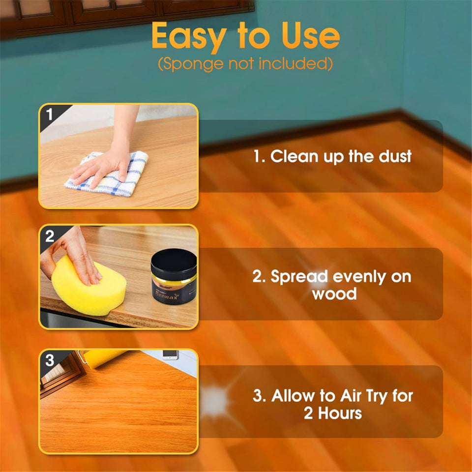 Liquid Wood Seasoning Beewax Polish