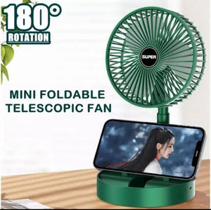 Mini Rechargeable Fan – Portable USB-Powered Personal Cooling Fan