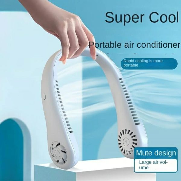 Portable Rechargeable Neck Fan